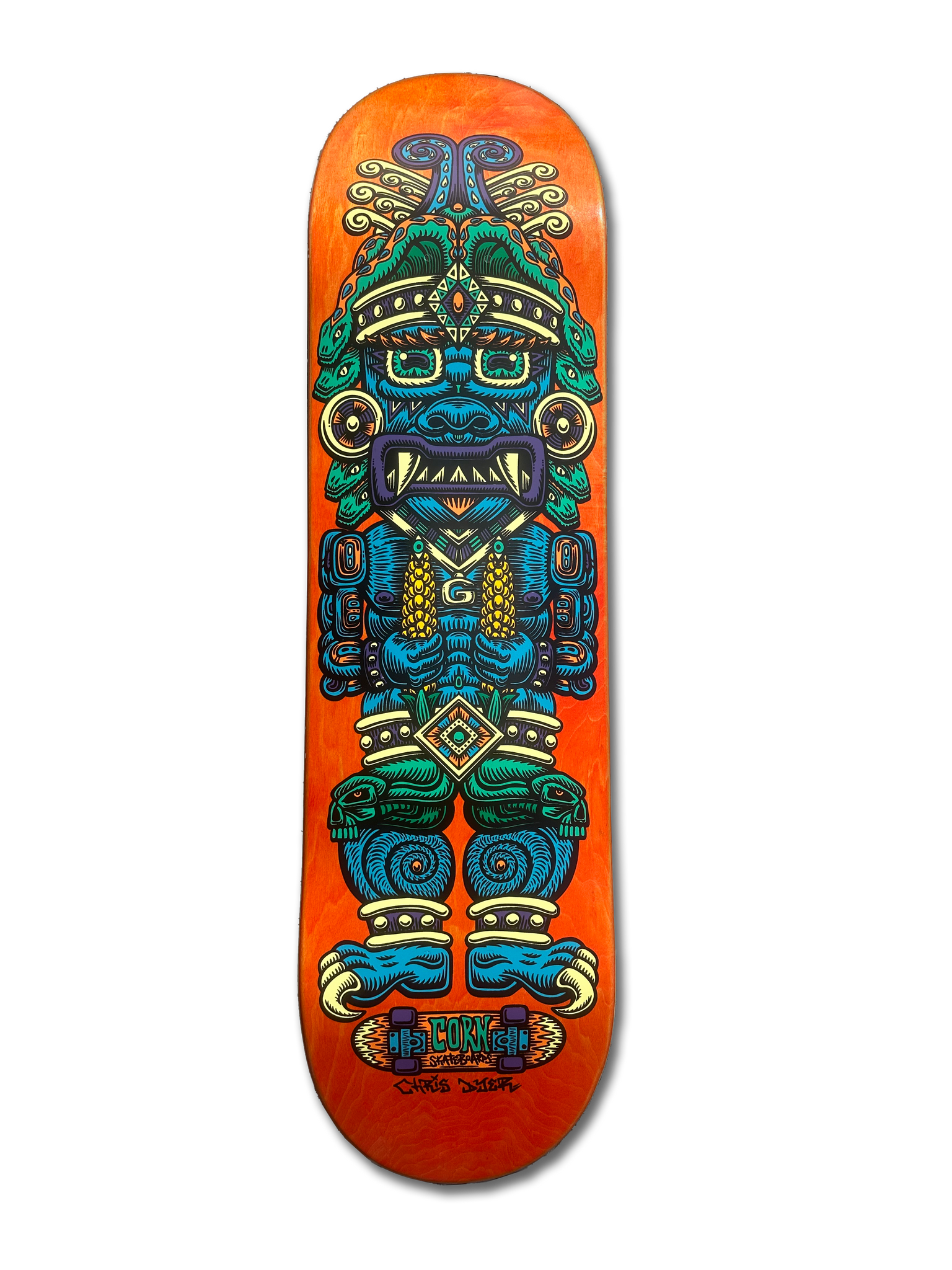 Corn Skateboards X Chris Dyer - 8.25" Deck