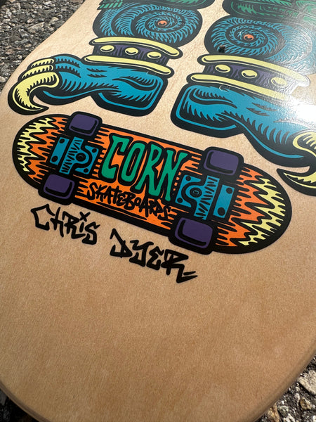 Corn Skateboards X Chris Dyer - Egg Deck