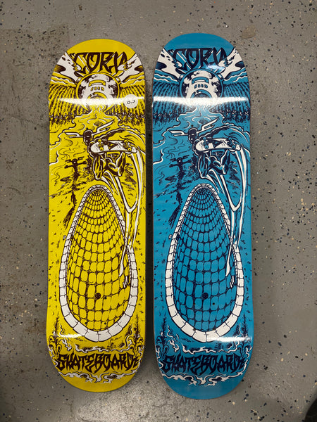 8.5” Yellow “Murf Corn Bowl” Skateboard