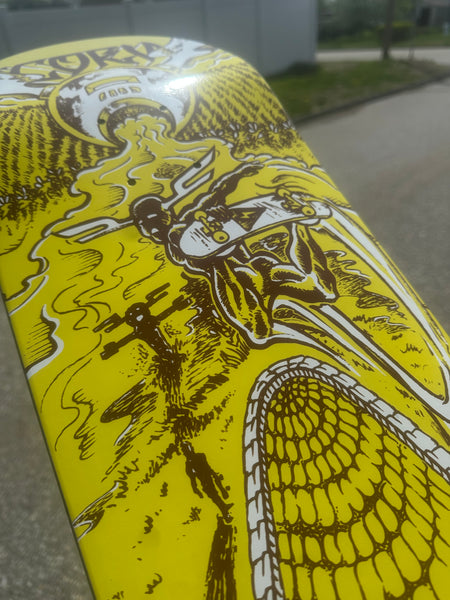 8.5” Yellow “Murf Corn Bowl” Skateboard