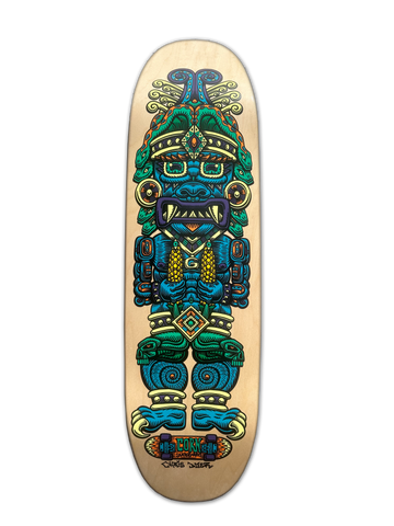 Corn Skateboards X Chris Dyer - Egg Deck