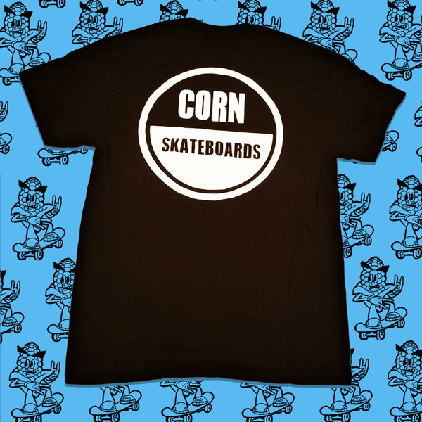Corn Skateboards Tee (Black)