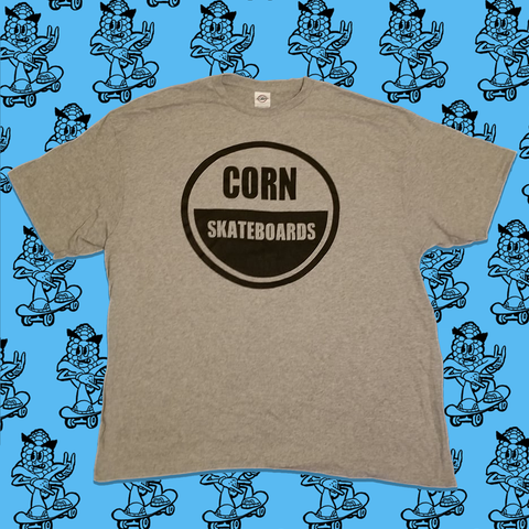 Corn Skateboards Tee (Grey)